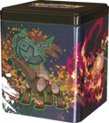 Pokemon TCG Stacking Tin: Treasures of Ruin (transparent cutout on dark theme)
