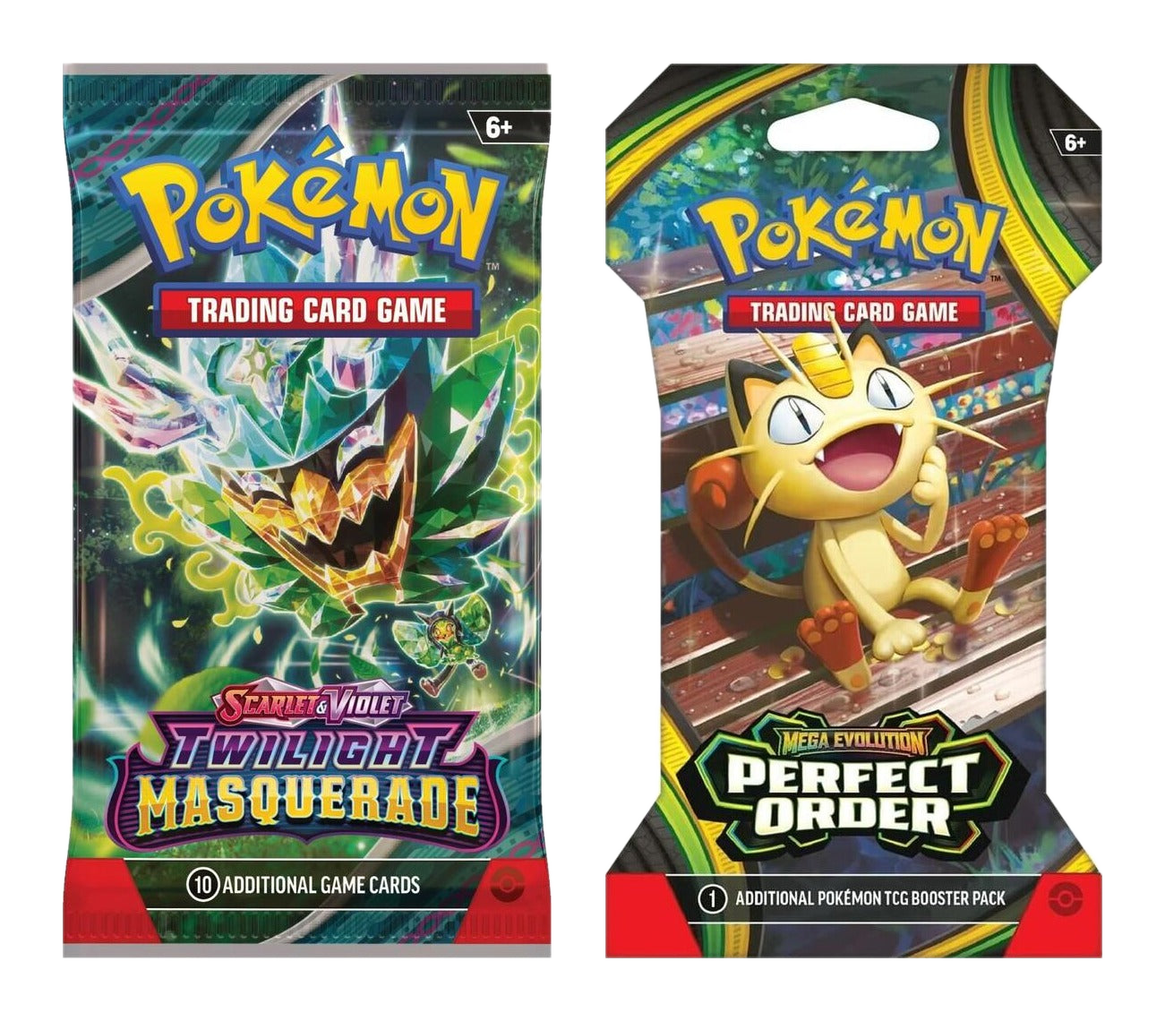 Twilight Masquerade + Perfect Order (Sleeved) Pack Bundle (transparent cutout on dark theme)