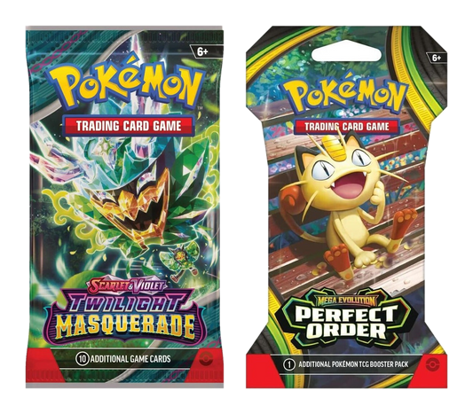 Twilight Masquerade + Perfect Order (Sleeved) Pack Bundle (transparent cutout on dark theme)