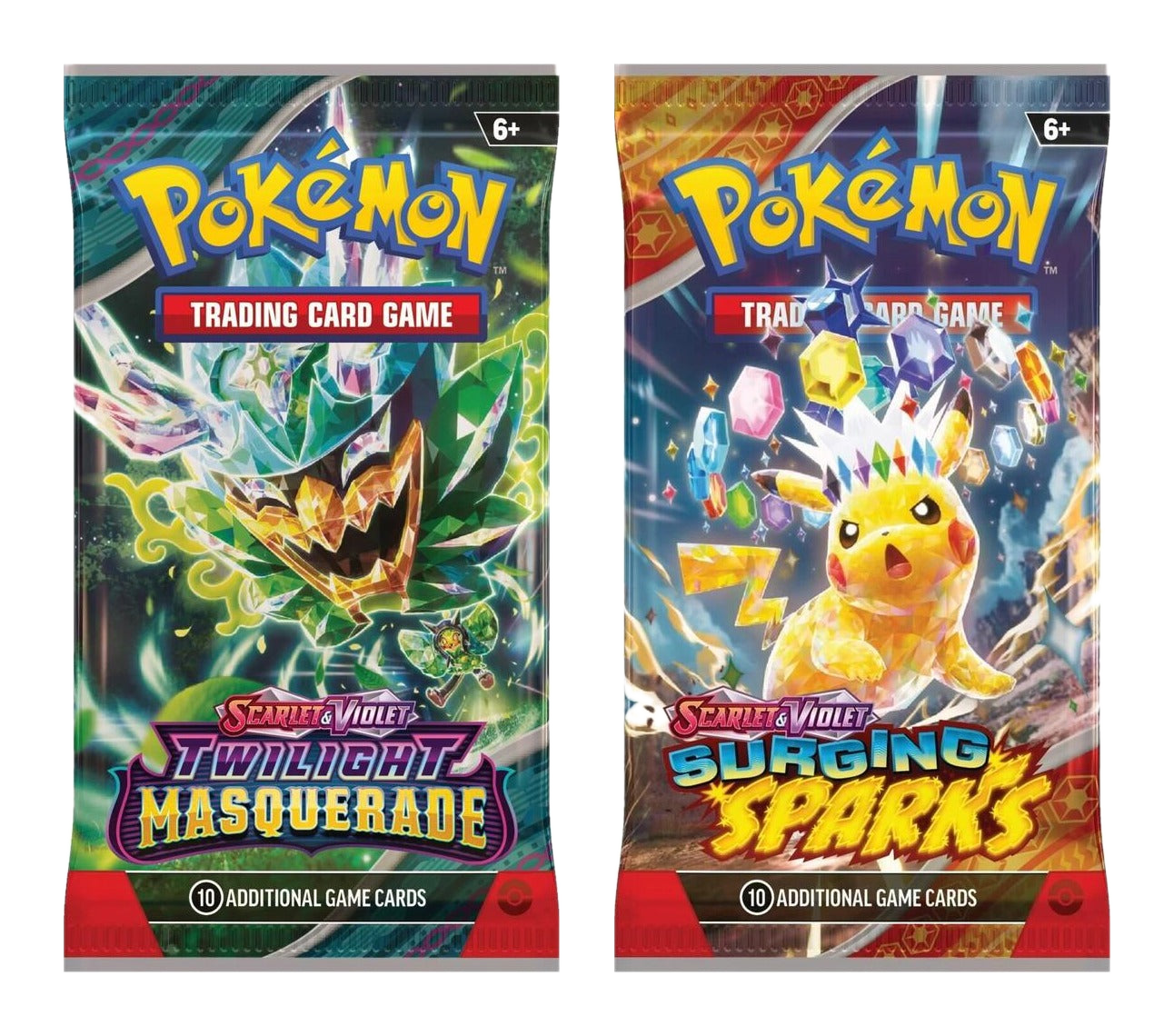 Twilight Masquerade + Surging Sparks Pack Bundle (transparent cutout on dark theme)