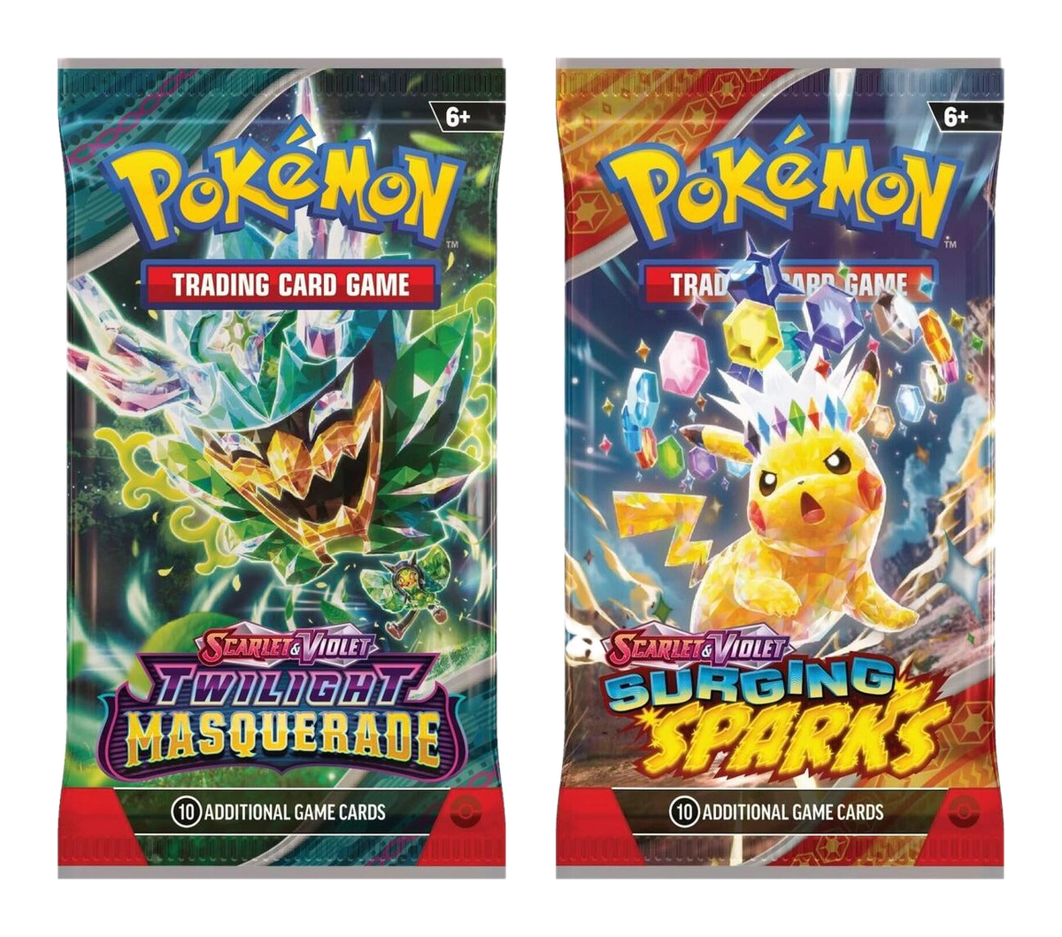 Twilight Masquerade + Surging Sparks Pack Bundle (transparent cutout on dark theme)