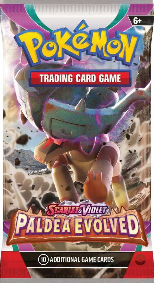 Paldea Evolved Regular Pack — Sealed Pokemon TCG