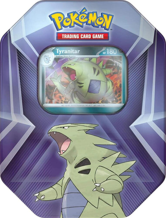 Tyranitar Triple Whammy Collector Tin